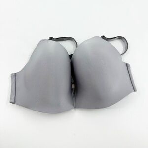 ✅ VICTORIA'S SECRET GREY NO‎ WIRE BRA SIZE 34D